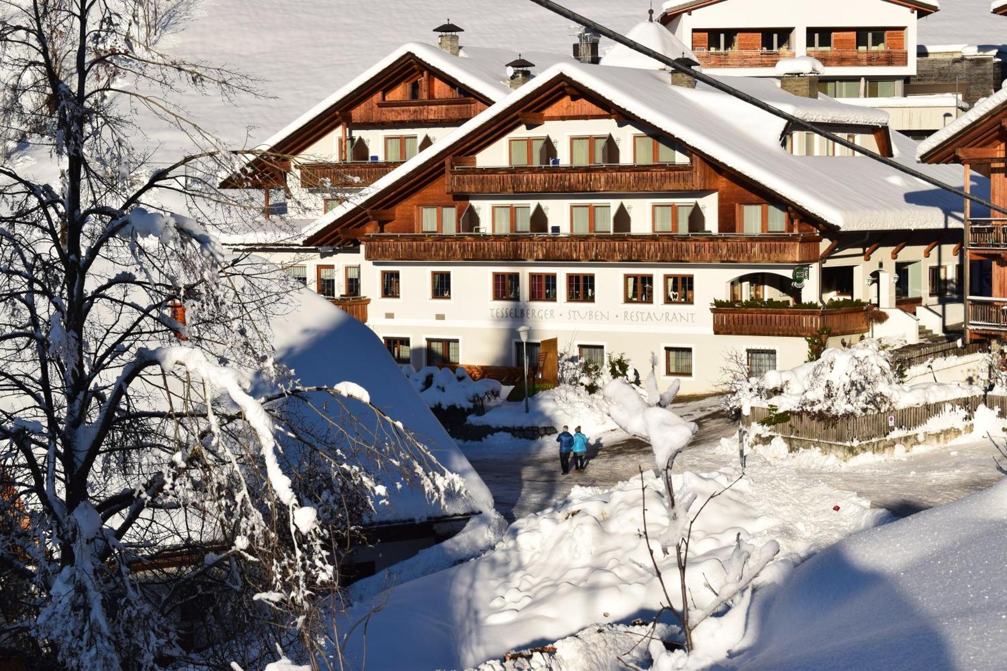 Naturhotel Miraval Perca Bagian luar foto