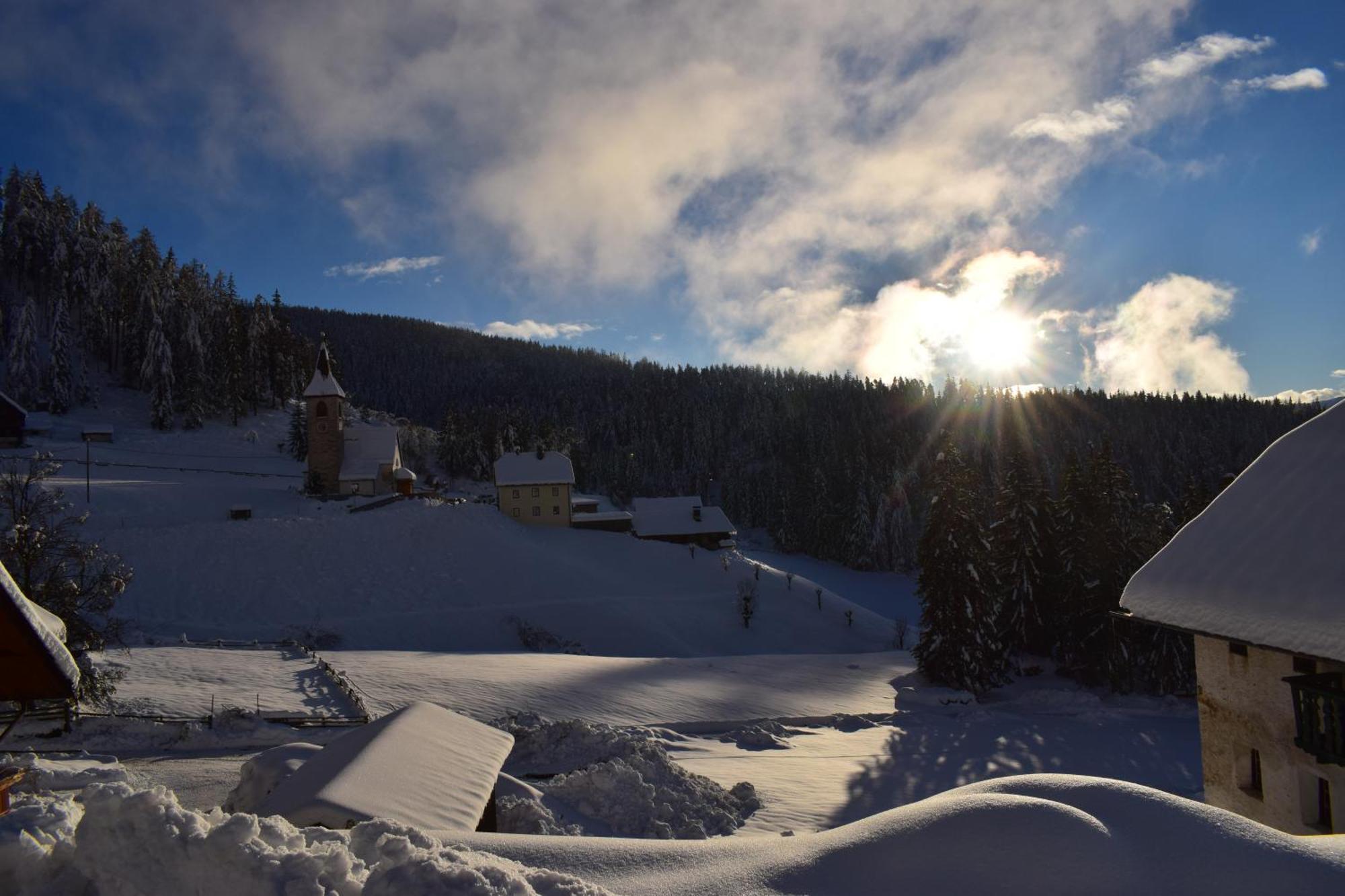 Naturhotel Miraval Perca Bagian luar foto